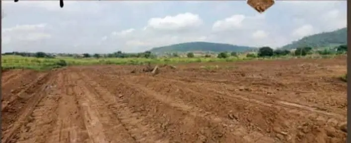 The Gemstone Court site, cleared and ready for development